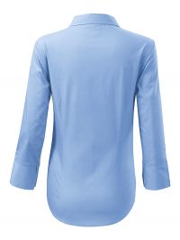 Preiswerte 3/4-Arm Bluse in Blau